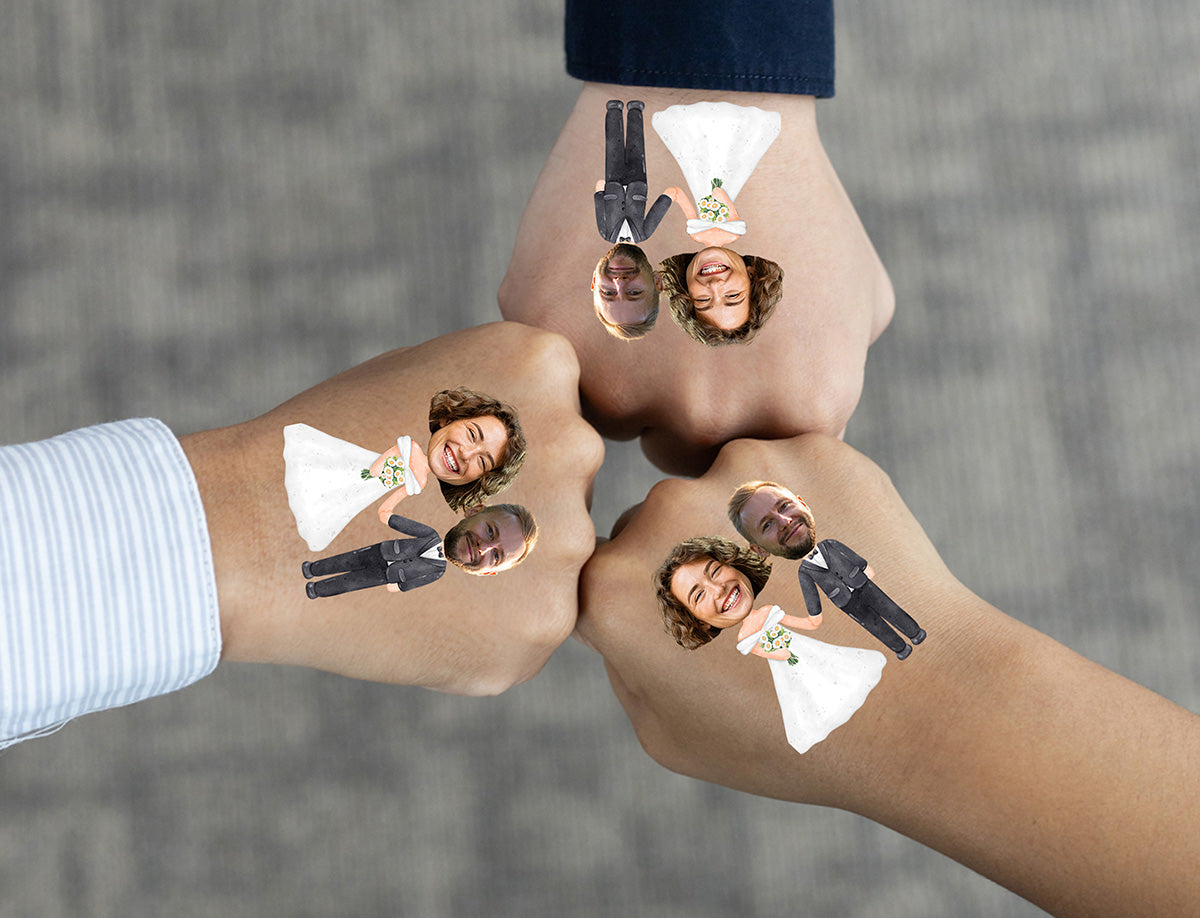 Tatouage Temporaire Mariés