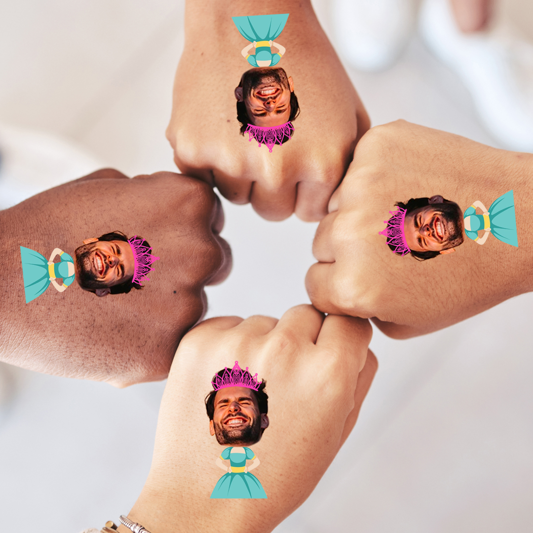 Tatouage Temporaire Personnalisé Photo - Princesse