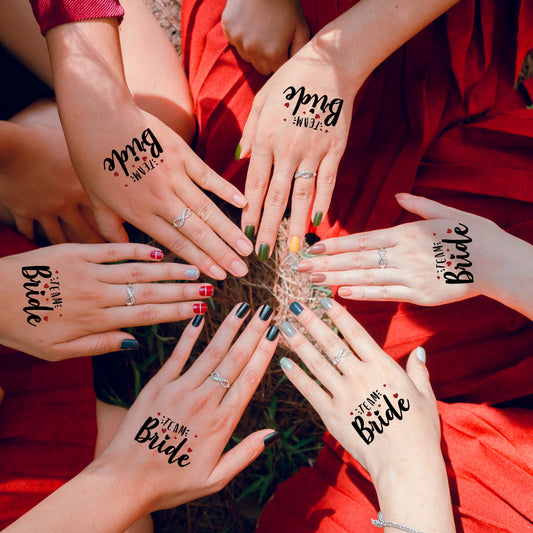 Tatouages éphémères EVJF - Enterrement de Vie de Jeune Fille