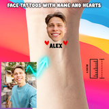 Tatouage Temporaire Personnalisé - Cadeaux de Fête Anniversaires et Jeux EVJF ou Mariage