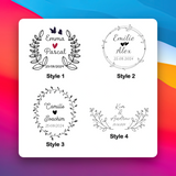 Tatouage éphémère Mariage, Pacs, Union - Tatouages pour les invités EVJG, EVG (Lot de 24)